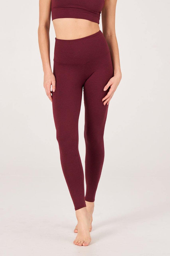 Onzie Luxe Legging - Red Wine on Sale