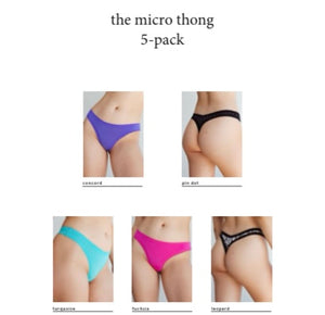 Set of Women Panties. Types of women's underwear. String,Tanga